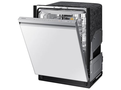 Samsung DW80BB707012AA Bespoke AutoRelease Smart 42dBA Dishwasher with StormWash+™ and Smart Dry in White Glass