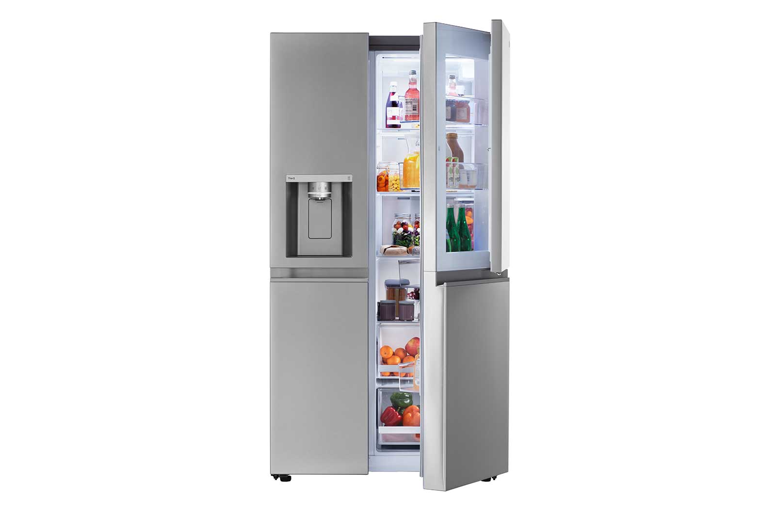 Lg 27 cu. ft. Side-By-Side Door-in-Door® Refrigerator with Craft Ice™