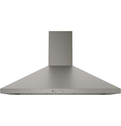 JVW5361EJES GE® 36" Wall-Mount Pyramid Chimney Hood