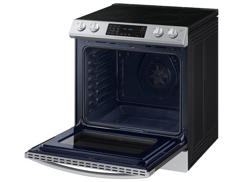 6.3 cu. ft. Smart Slide-in Electric Range with Convection in Stainless Steel