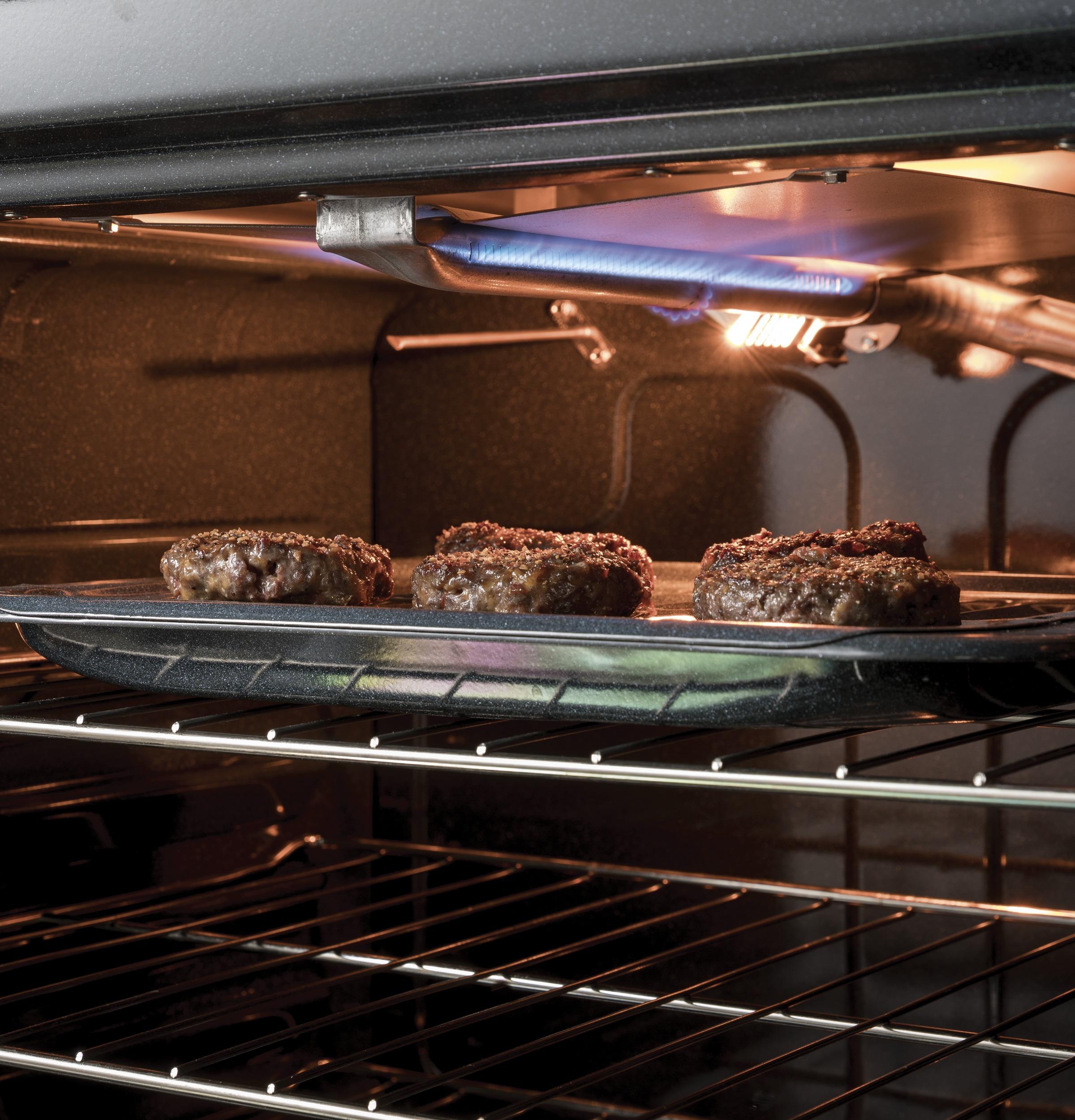 GE® 30" Slide-In Front Control Gas Range