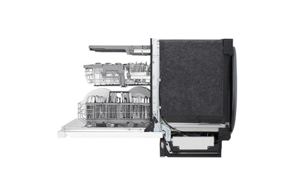 Lg LDFN4542W Front Control Dishwasher with QuadWash™ and 3rd Rack