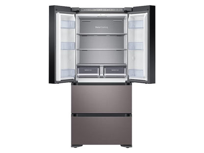 Samsung 17.3 cu. ft. Smart Kimchi & Specialty 4-Door French Door Refrigerator in Platinum Bronze