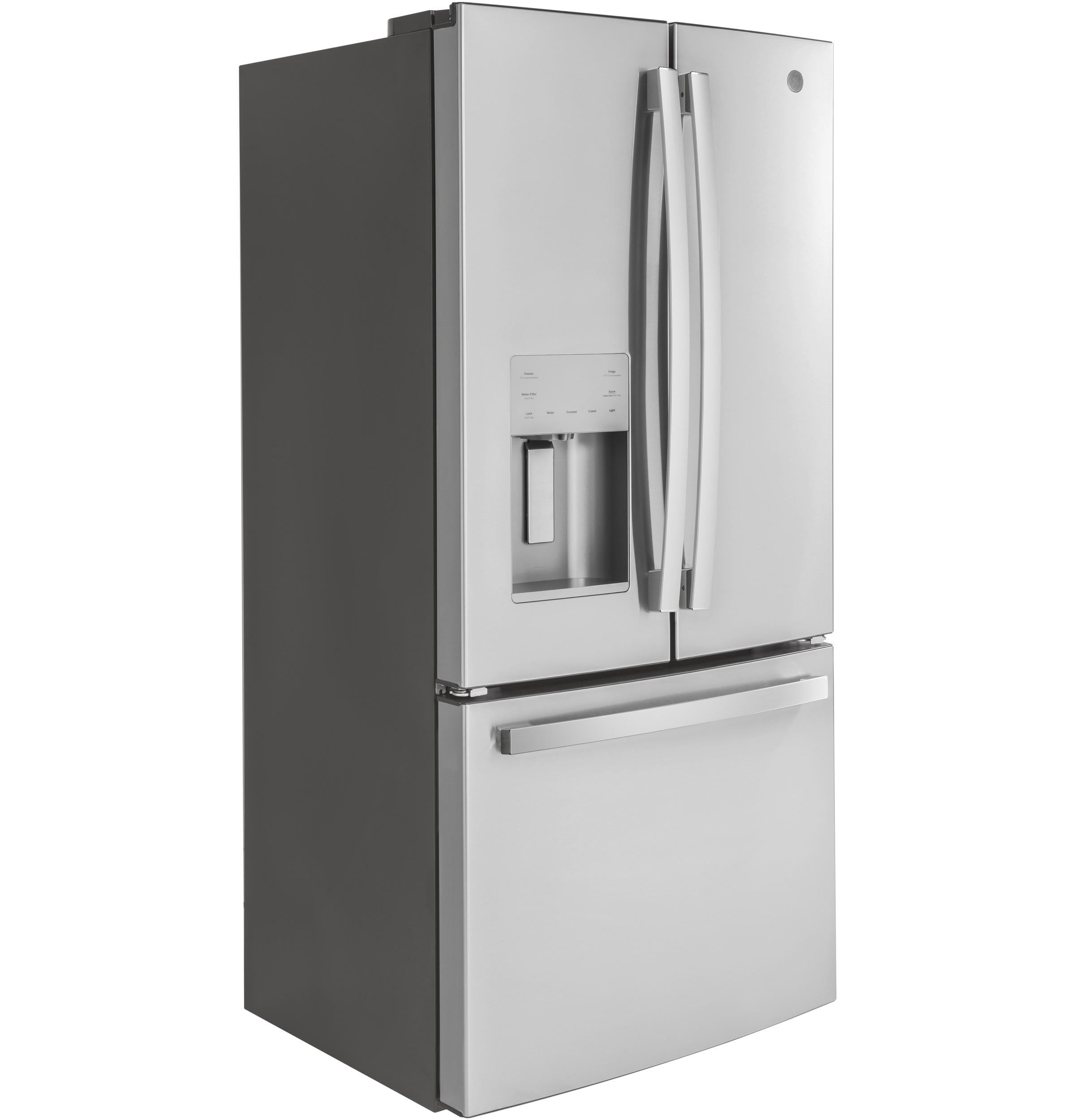 GE® ENERGY STAR® 17.5 Cu. Ft. Counter-Depth French-Door Refrigerator