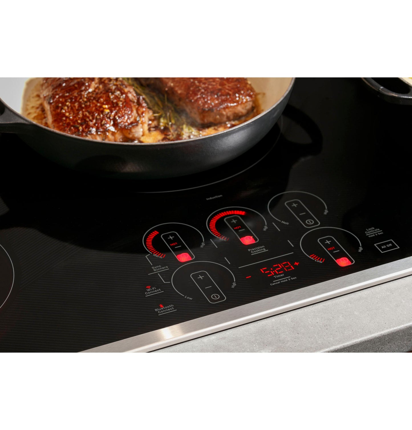 PHP9036STSS GE Profile™ ENERGY STAR® 36" Built-In Touch Control Induction Cooktop