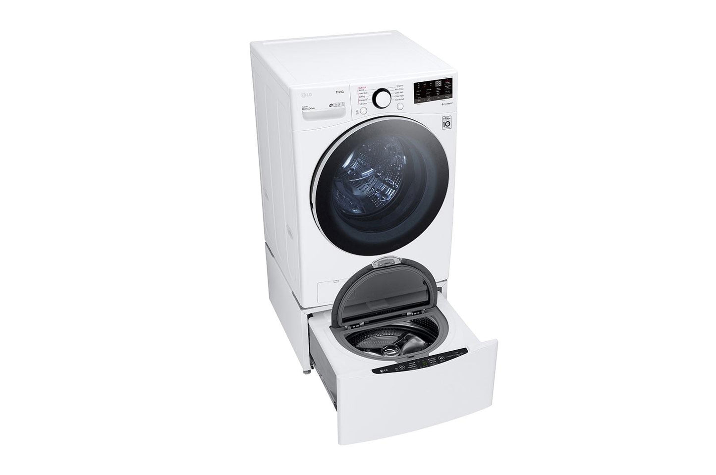 4.5 cu. ft. Ultra Large Capacity Smart wi-fi Enabled Front Load Washer with Built-In Intelligence & Steam Technology