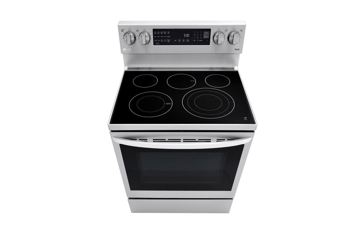 Lg LREL6325F 6.3 cu. ft. Smart Wi-Fi Enabled True Convection InstaView® Electric Range with Air Fry