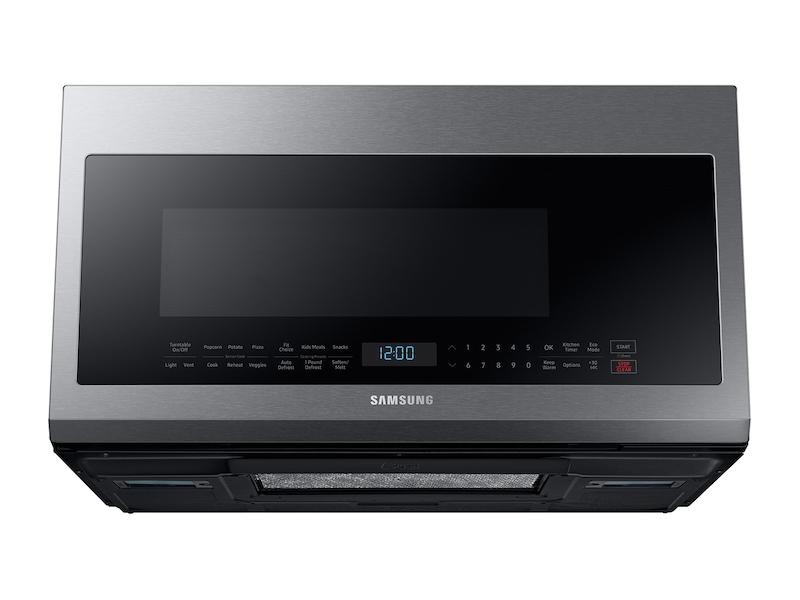 Samsung 2.1 cu. ft. Over-the-Range Microwave with Sensor Cooking in Fingerprint Resistant Stainless Steel