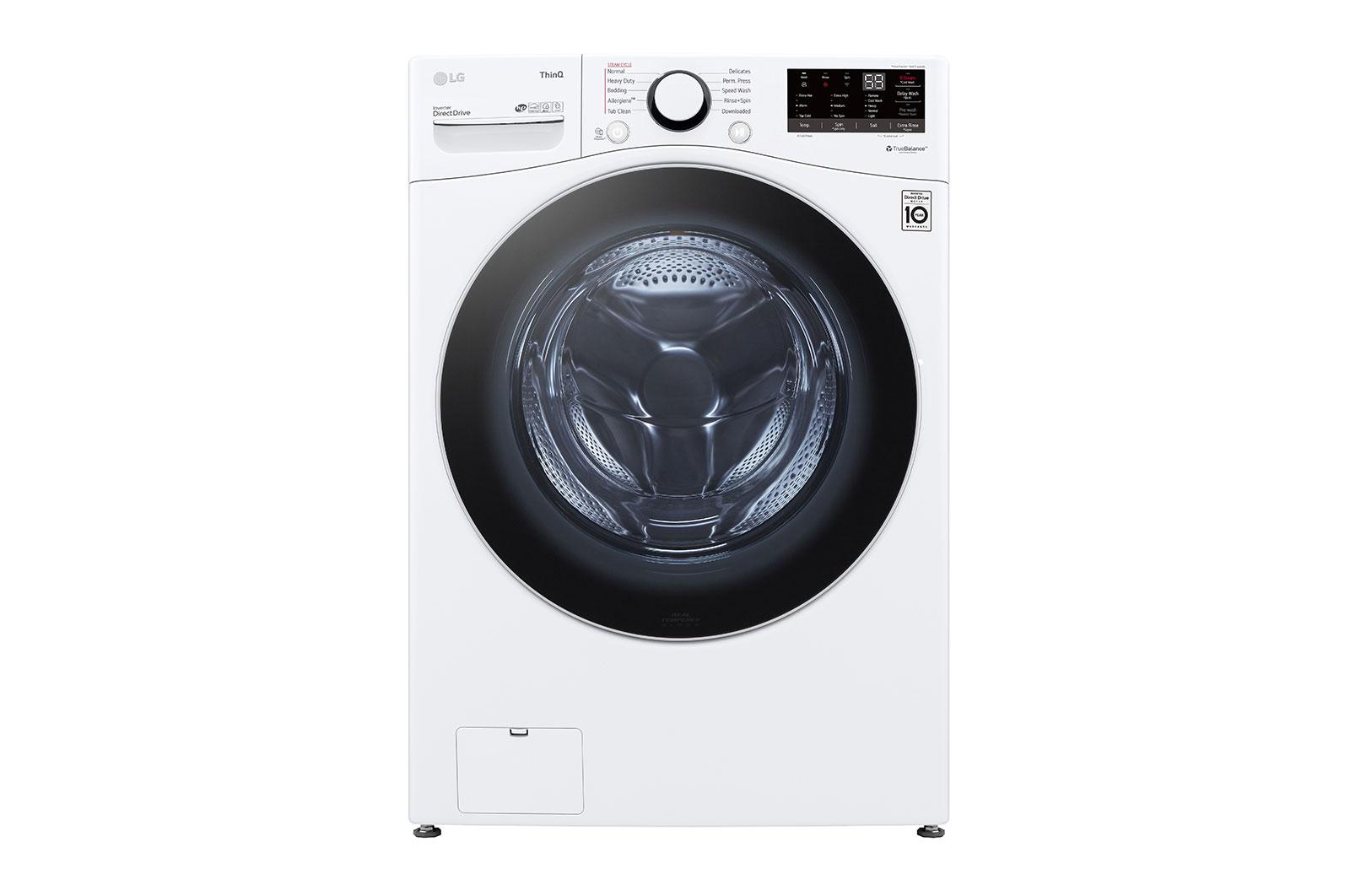 4.5 cu. ft. Ultra Large Capacity Smart wi-fi Enabled Front Load Washer with Built-In Intelligence & Steam Technology