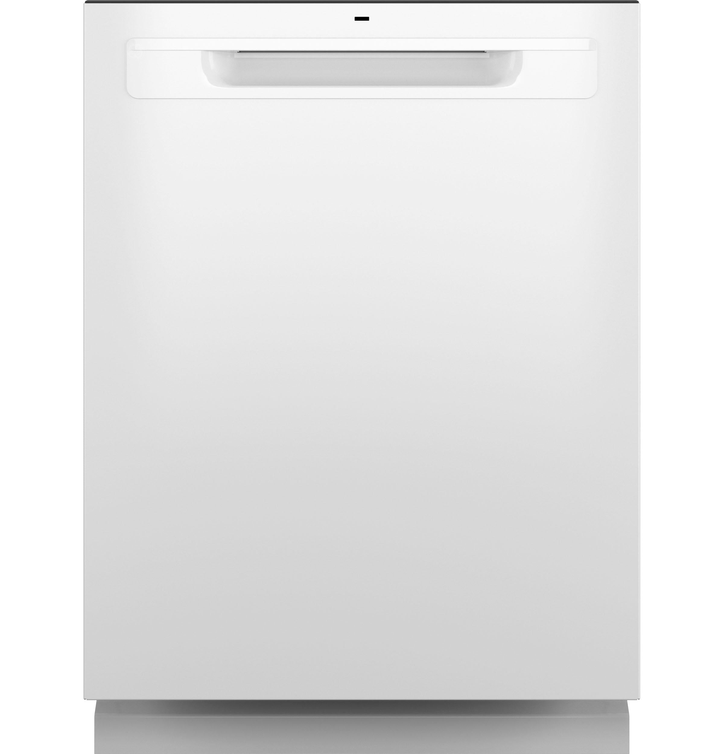 GE® ENERGY STAR® Top Control with Plastic Interior Dishwasher with Sanitize Cycle