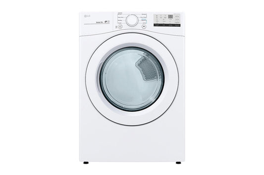 Lg DLG3401W 7.4 cu. ft. Ultra Large Capacity Front Load Gas Dryer - White