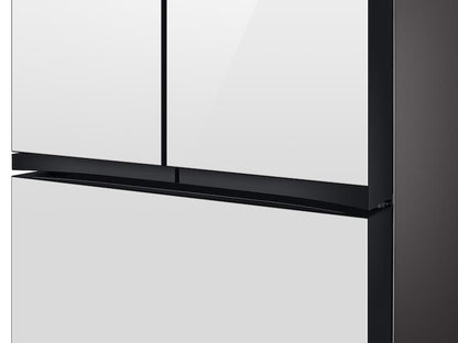 Samsung RF30BB660012AA Bespoke 3-Door French Door Refrigerator (30 cu. ft.) with Beverage Center™ in White Glass