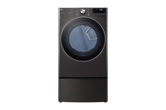 Lg DLGX4201B 7.4 cu. ft. Ultra Large Capacity Smart Wi-Fi Enabled Front Load Gas Dryer with TurboSteam™ and Built-In Intelligence