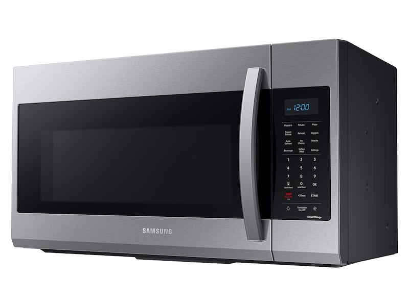 Samsung ME19A7041WS 1.9 cu. ft. Smart Over-the-Range Microwave with Wi-Fi and Sensor Cook in Stainless Steel