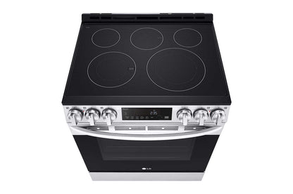 Lg LSEL6333F 6.3 cu. ft. Smart Wi-Fi Enabled Fan Convection Electric Slide-in Range with Air Fry & EasyClean®