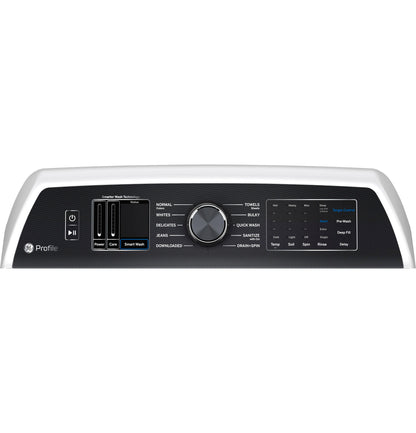 PTW700BSTWS GE Profile™ ENERGY STAR® 5.4 cu. ft. Capacity Washer with Smarter Wash Technology and FlexDispense™
