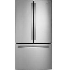 GNE27JYMFS GE® ENERGY STAR® 27.0 Cu. Ft. Fingerprint Resistant French-Door Refrigerator