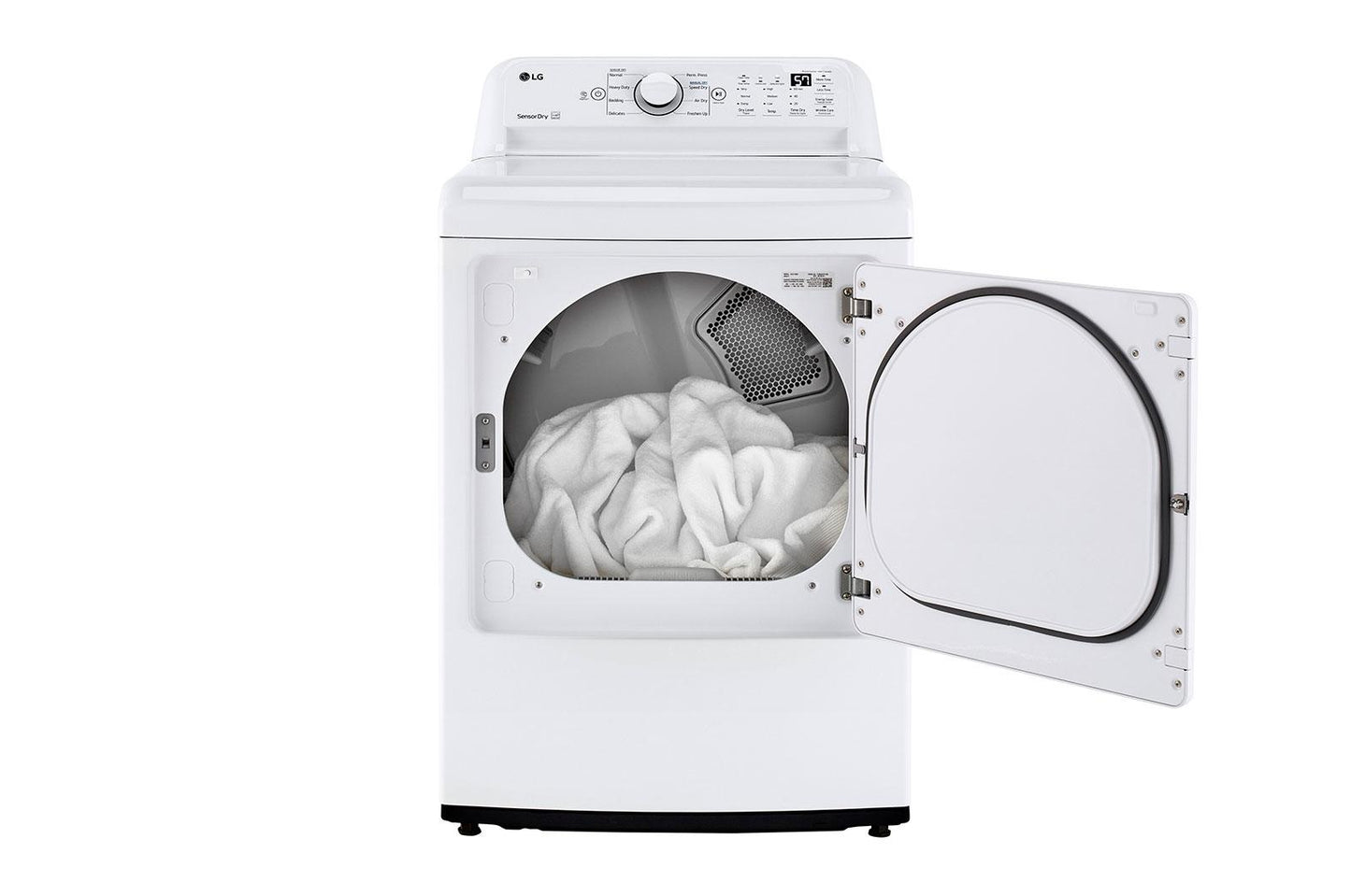 Lg DLG7001W 7.3 cu. ft. Ultra Large Capacity Gas Dryer with Sensor Dry Technology