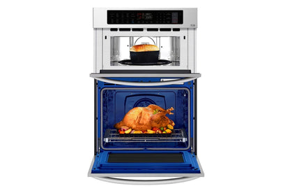 1.7/4.7 cu. ft. Smart wi-fi Enabled Combination Double Wall Oven