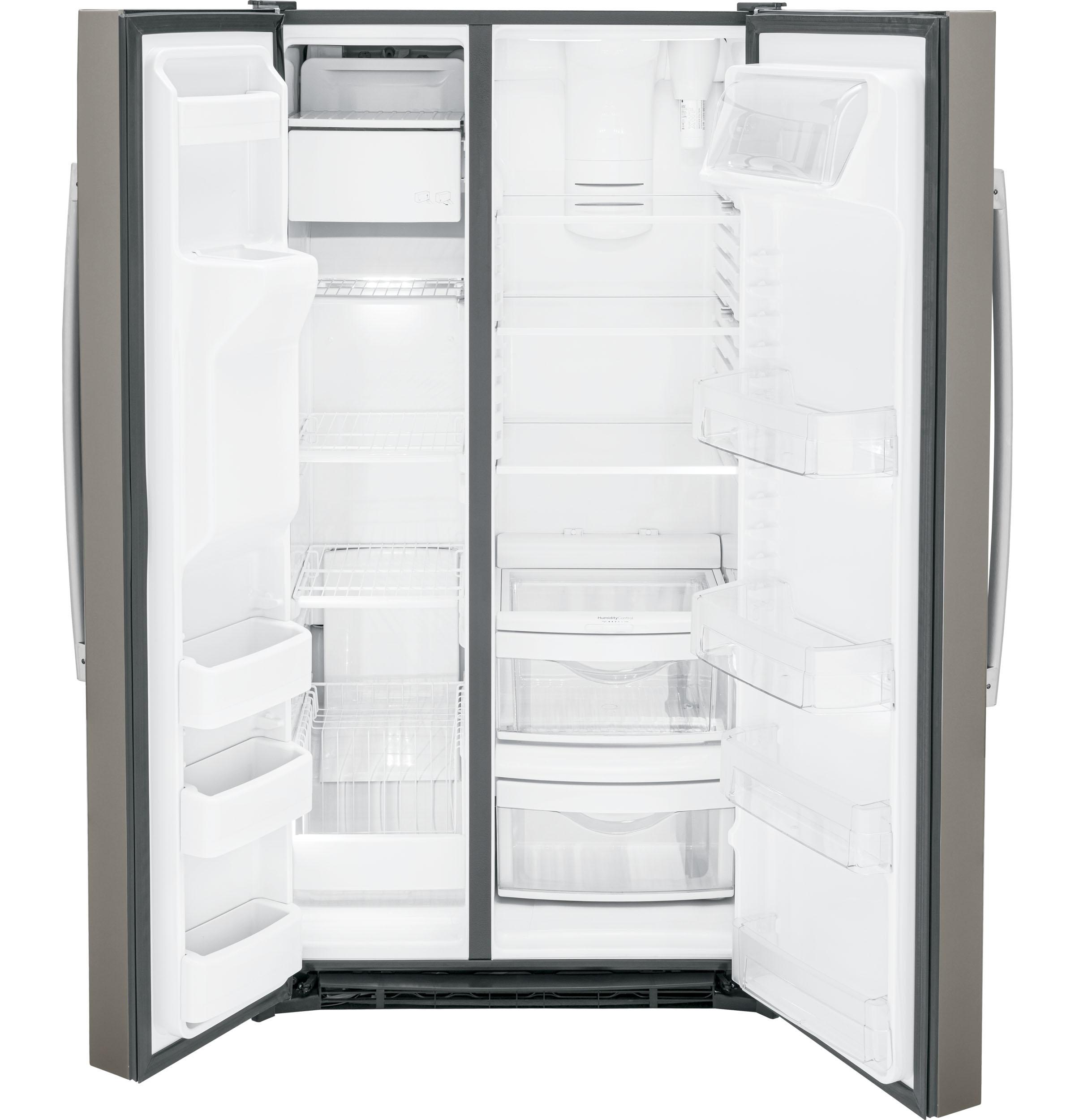 GE® 25.3 Cu. Ft. Side-By-Side Refrigerator