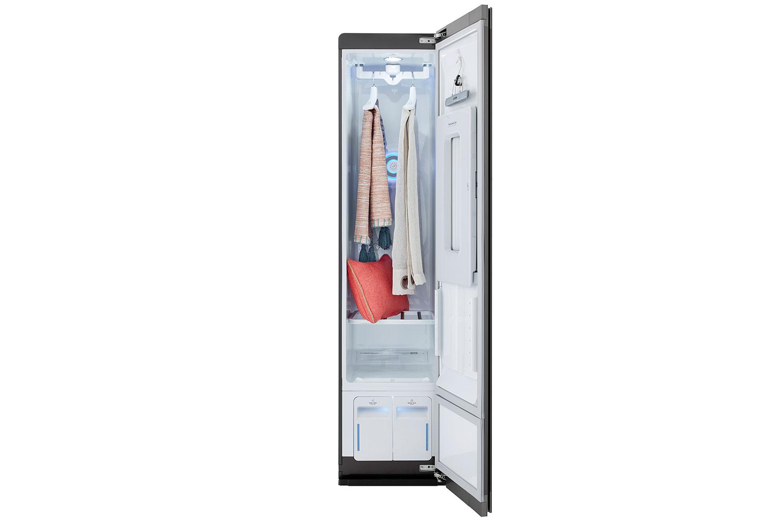 LG Styler® Smart wi-fi Enabled Steam Closet with TrueSteam® Technology and Exclusive Moving Hangers