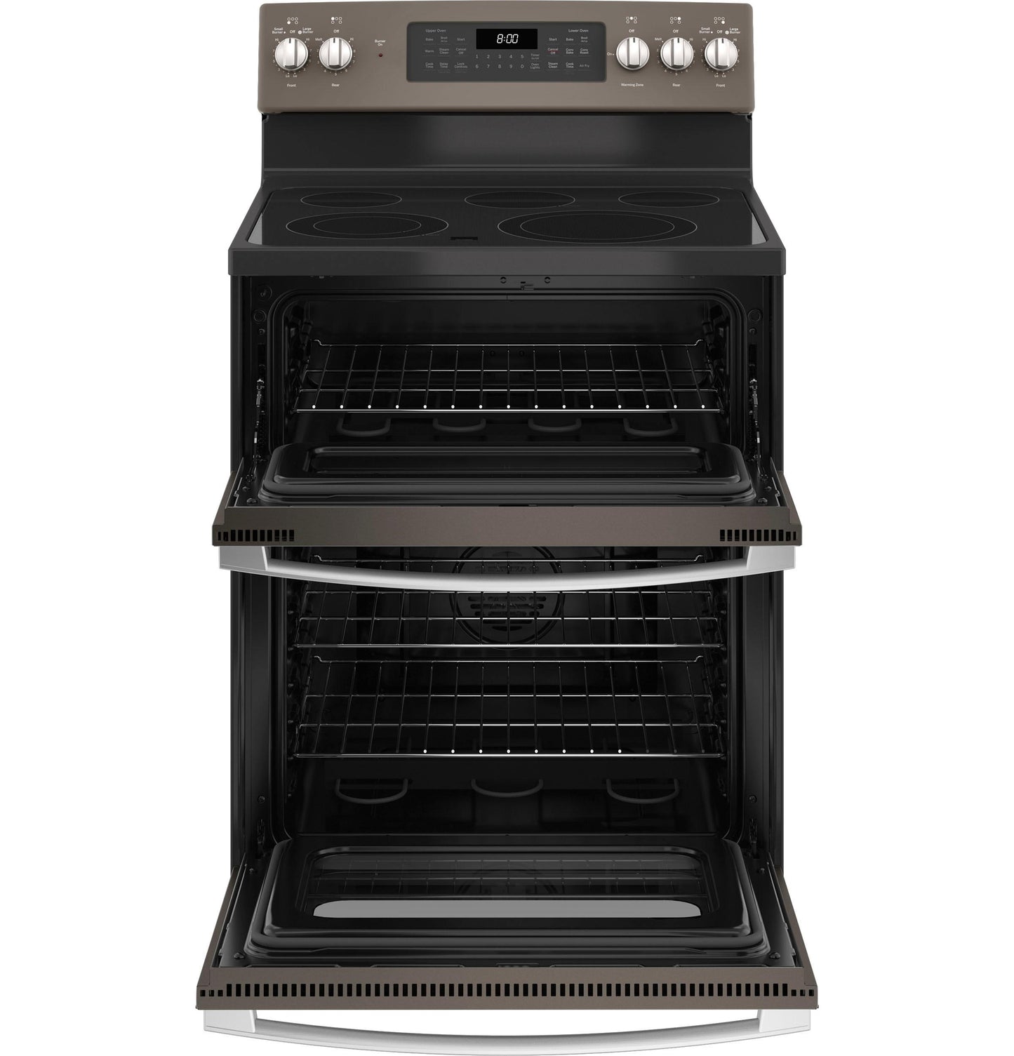 GE® 30" Free-Standing Electric Double Oven Convection Range
