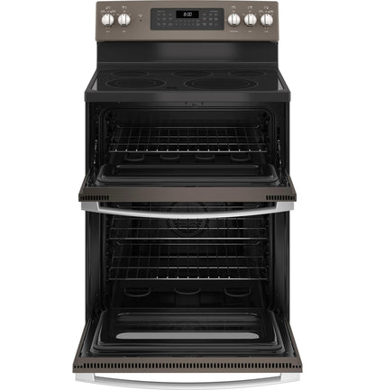 GE® 30" Free-Standing Electric Double Oven Convection Range