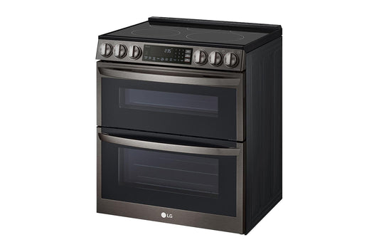 Lg LTEL7337D 7.3 cu. ft. Smart Electric Double Oven Slide-in Range with InstaView®, ProBake® Convection, Air Fry, and Air Sous Vide