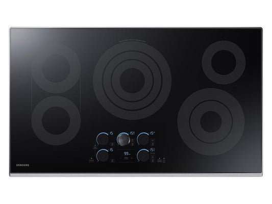 Samsung NZ36K7570RS 36" Smart Electric Cooktop with Sync Elements in Stainless Steel