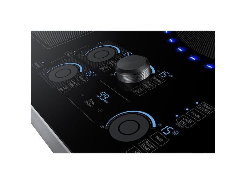 Samsung NZ30K7880US 30" Smart Induction Cooktop in Stainless Steel