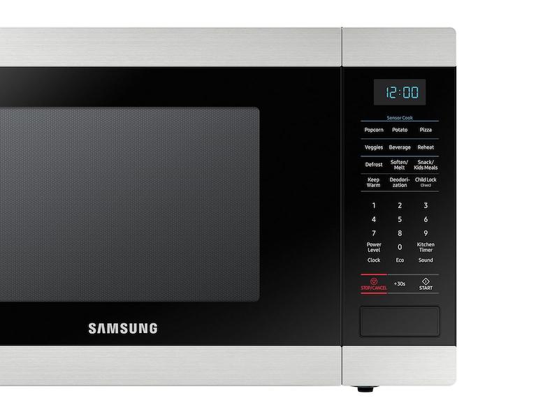 Samsung 1.9 cu. ft. Countertop Microwave with Sensor Cooking in Stainless Steel