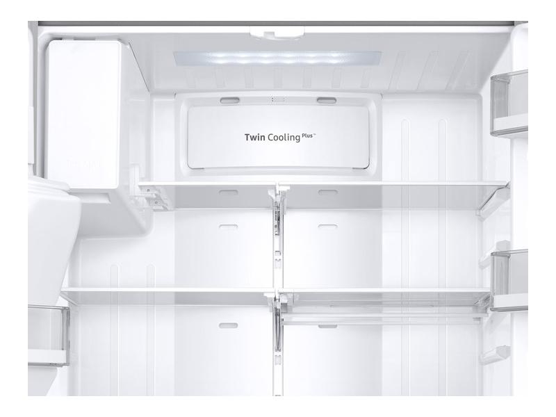 Samsung RF28R6201SG 28 cu. ft. 3-Door French Door, Full Depth Refrigerator with CoolSelect Pantry™ in Black Stainless Steel