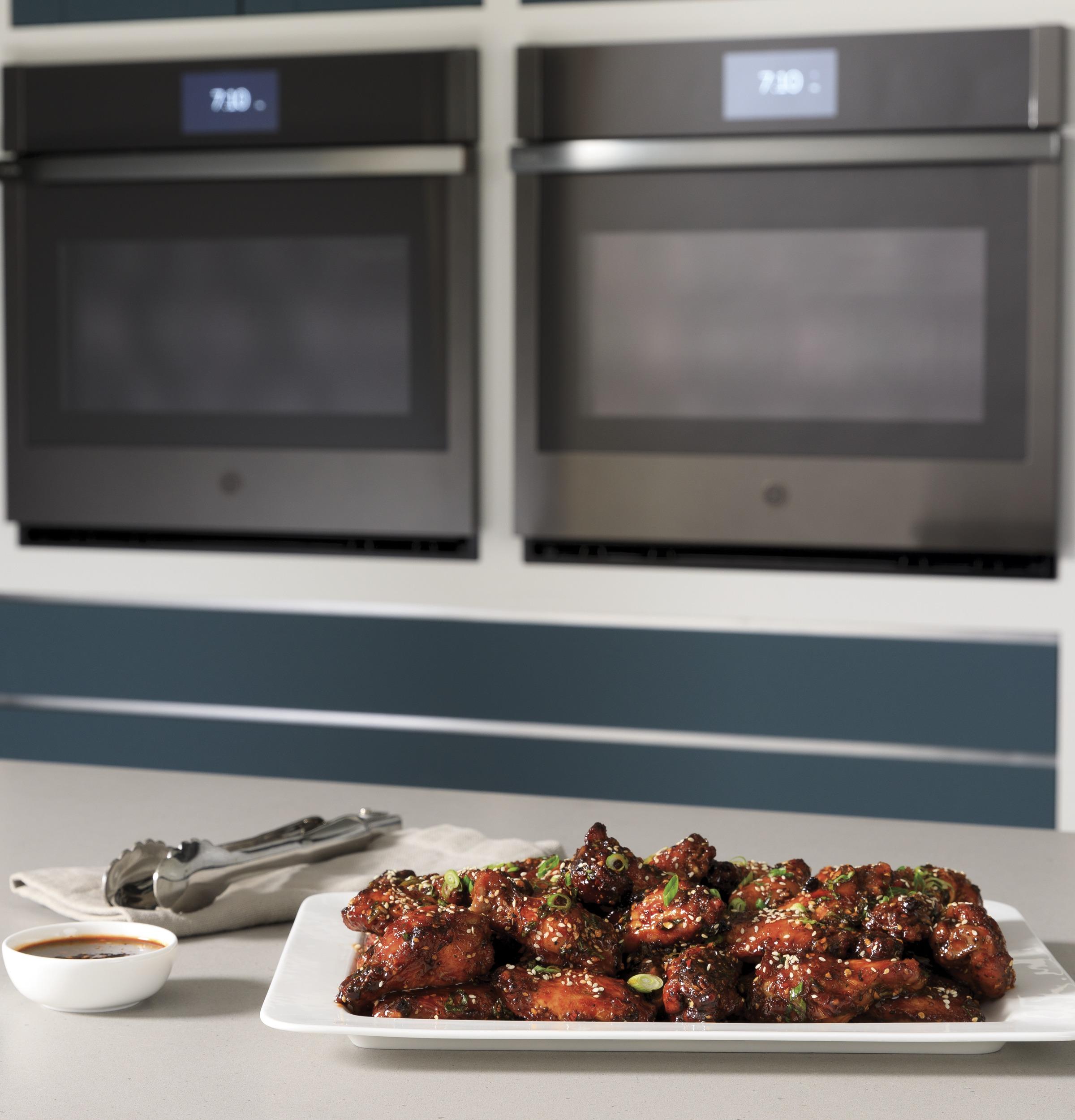 GE Profile™ 30" Smart Built-In Convection Double Wall Oven with No Preheat Air Fry and Precision Cooking