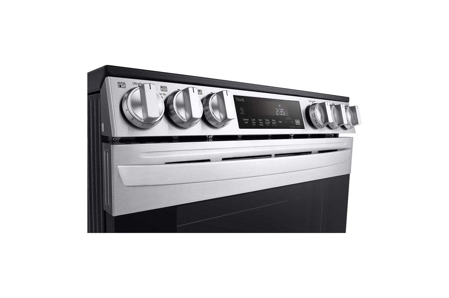 Lg LSEL6333F 6.3 cu. ft. Smart Wi-Fi Enabled Fan Convection Electric Slide-in Range with Air Fry & EasyClean®