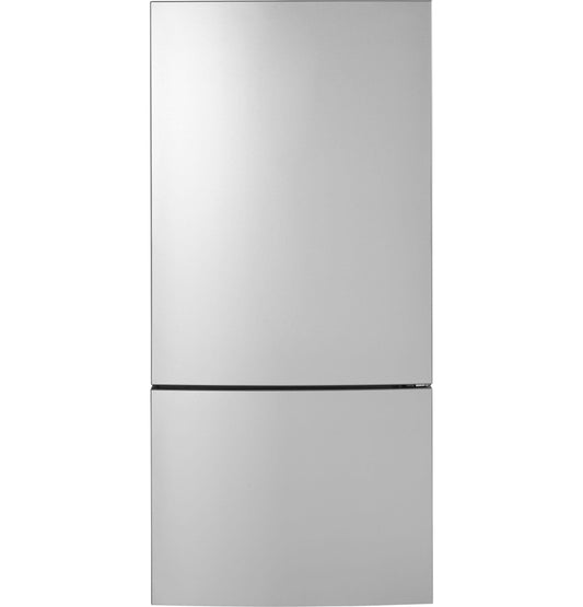 GBE17HYRFS GE® ENERGY STAR® 17.7 Cu. Ft. Counter-Depth Bottom-Freezer Refrigerator