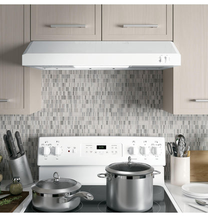 JVX3300DJWW GE® 30" Under The Cabinet Hood