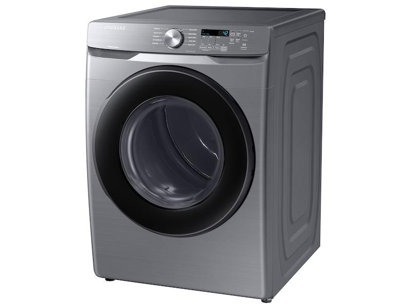 7.5 cu. ft. Front Load Gas Dryer with Sensor Dry in Platinum