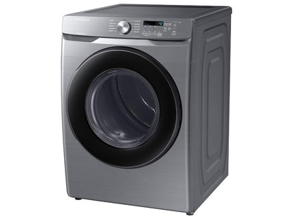 7.5 cu. ft. Front Load Gas Dryer with Sensor Dry in Platinum