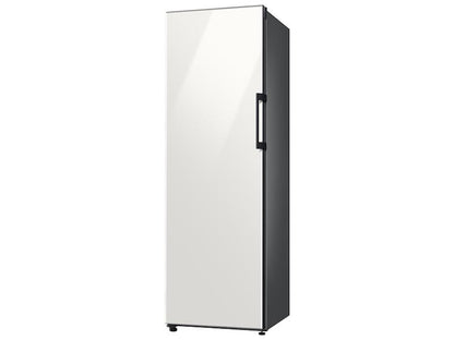 11.4 cu. Ft. Bespoke Flex Column Refrigerator with Flexible Design in White Glass