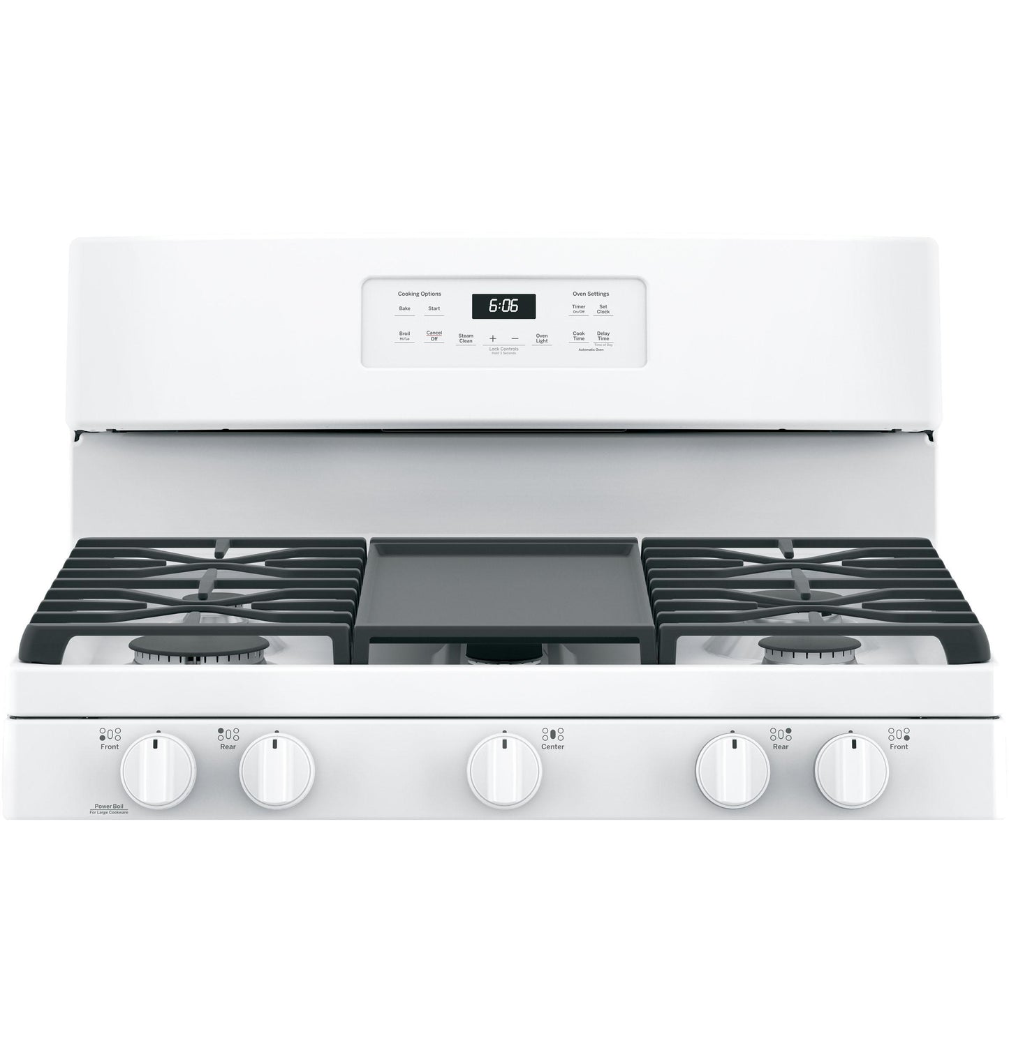 JGBS66DEKWW GE® 30" Free-Standing Gas Range