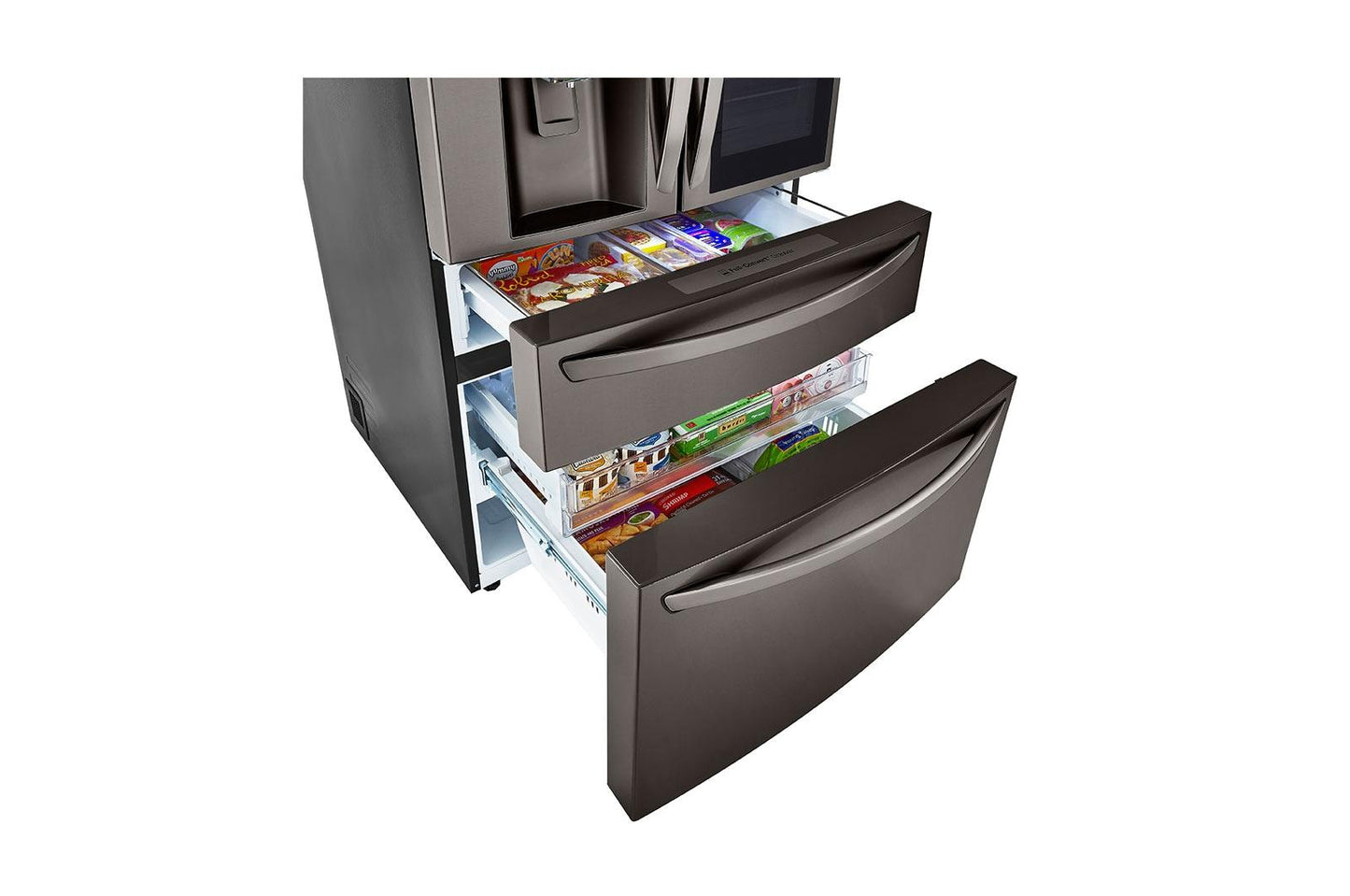 Lg LRMVC2306D 23 cu. ft. Smart InstaView™ Door-in-Door® Counter-Depth Refrigerator with Craft Ice™