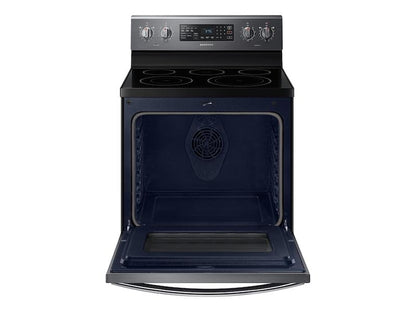 Samsung NE59M4320SG 5.9 cu. ft. Freestanding Electric Range with Convection in Black Stainless Steel