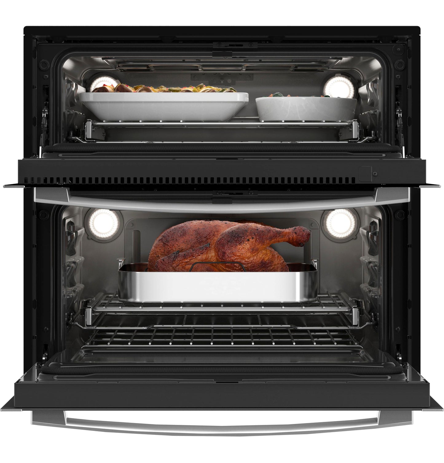 PTS9200SNSS GE Profile™ 30" Smart Built-In Twin Flex Convection Wall Oven