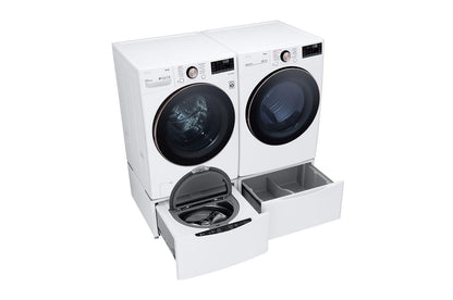 Lg DLGX4001W 7.4 cu. ft. Large Capacity Front Load Gas Dryer - White