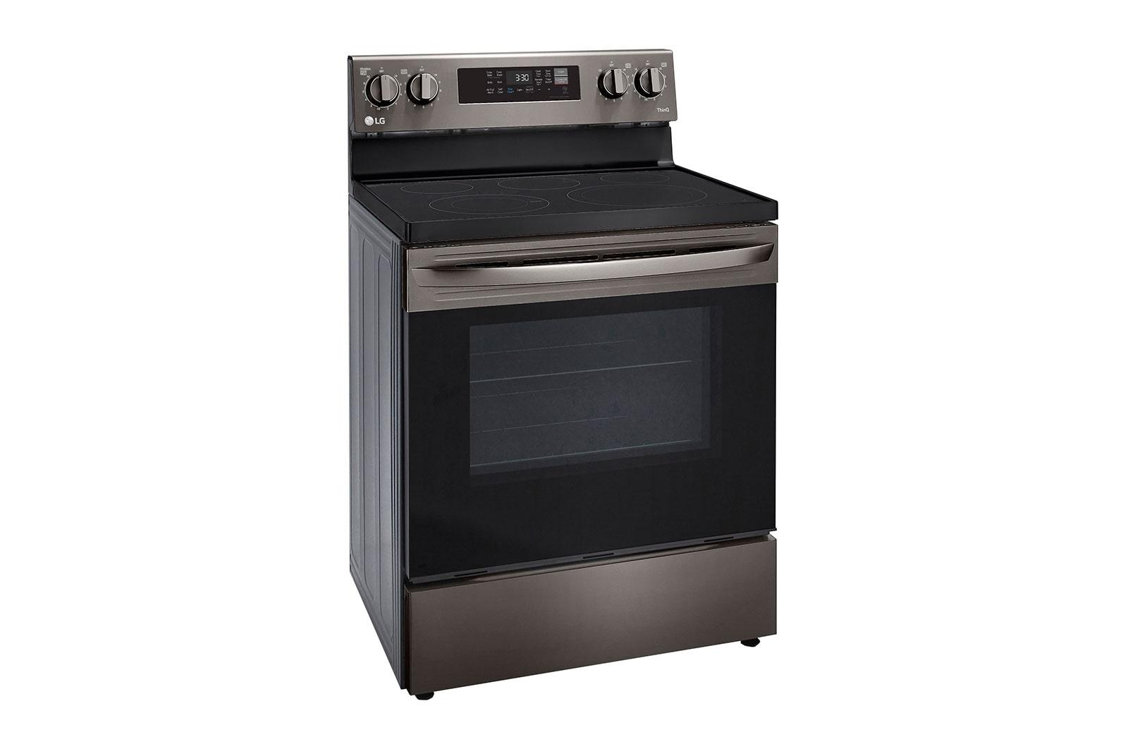 6.3 cu ft. Smart Wi-Fi Enabled Fan Convection Electric Range with Air Fry & EasyClean®