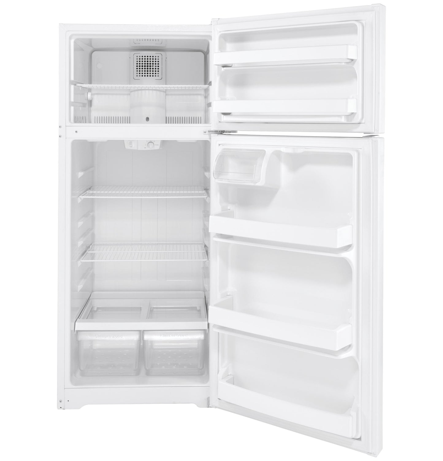 GTE18DTNRWW GE® ENERGY STAR® 17.5 Cu. Ft. Top-Freezer Refrigerator