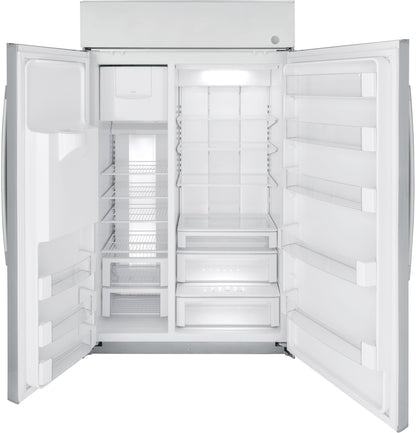 PSB48YSRSS GE Profile™ Series 48" Smart Built-In Side-by-Side Refrigerator with Dispenser