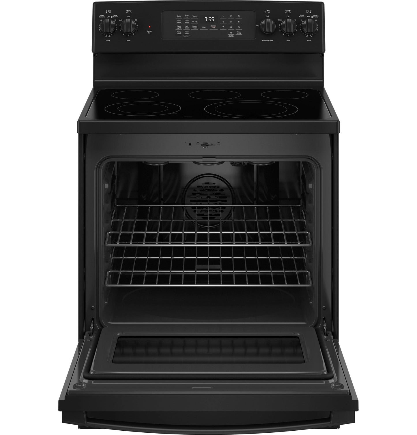 GE® 30" Free-Standing Electric Convection Range with No Preheat Air Fry