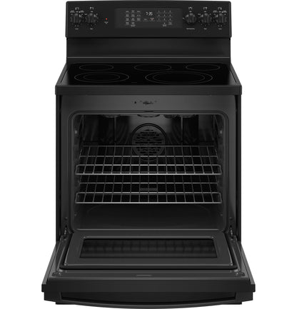 GE® 30" Free-Standing Electric Convection Range with No Preheat Air Fry