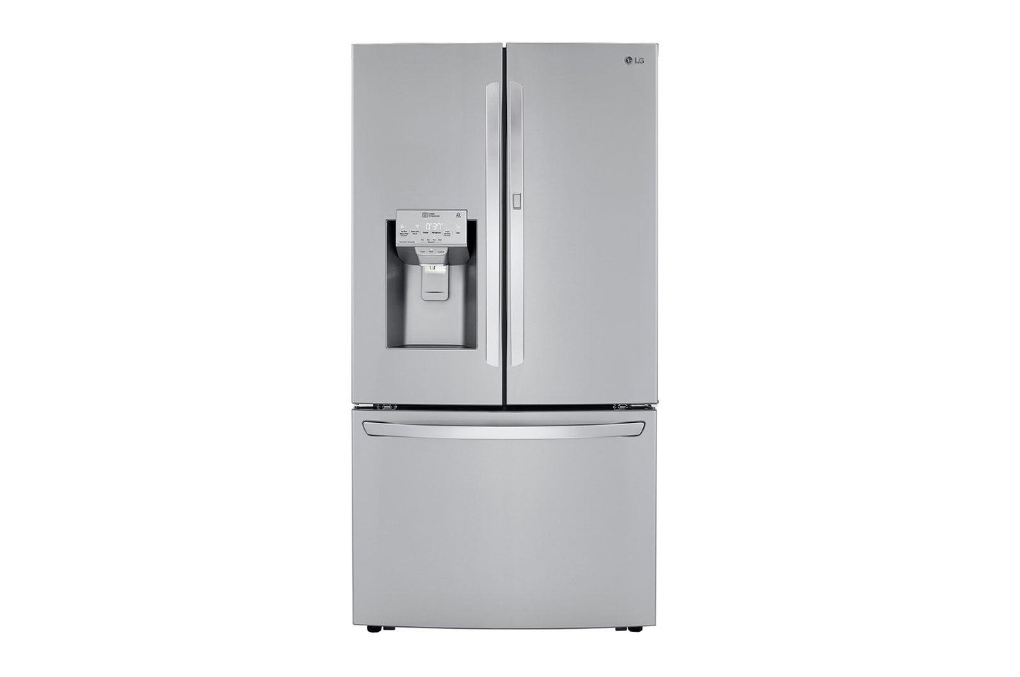 Lg LRFDC2406S 24 cu. ft. Smart Wi-Fi Enabled Door-in-Door® Counter-Depth Refrigerator with Craft Ice™ Maker